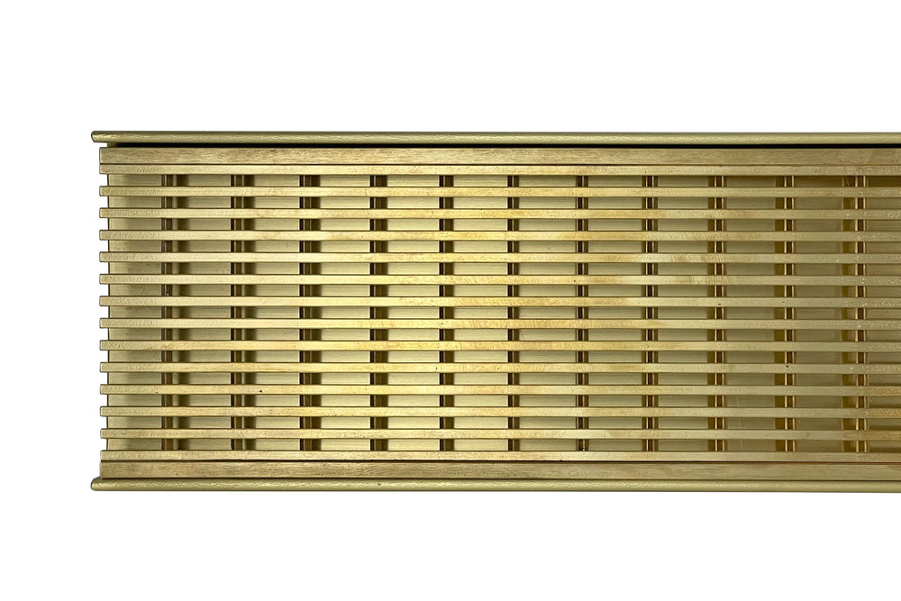 GRATES2GO NATURAL BRASS WEDGE WIRE DRAIN 100MM X 1000MM (CUSTOM SIZES AVAILABLE)