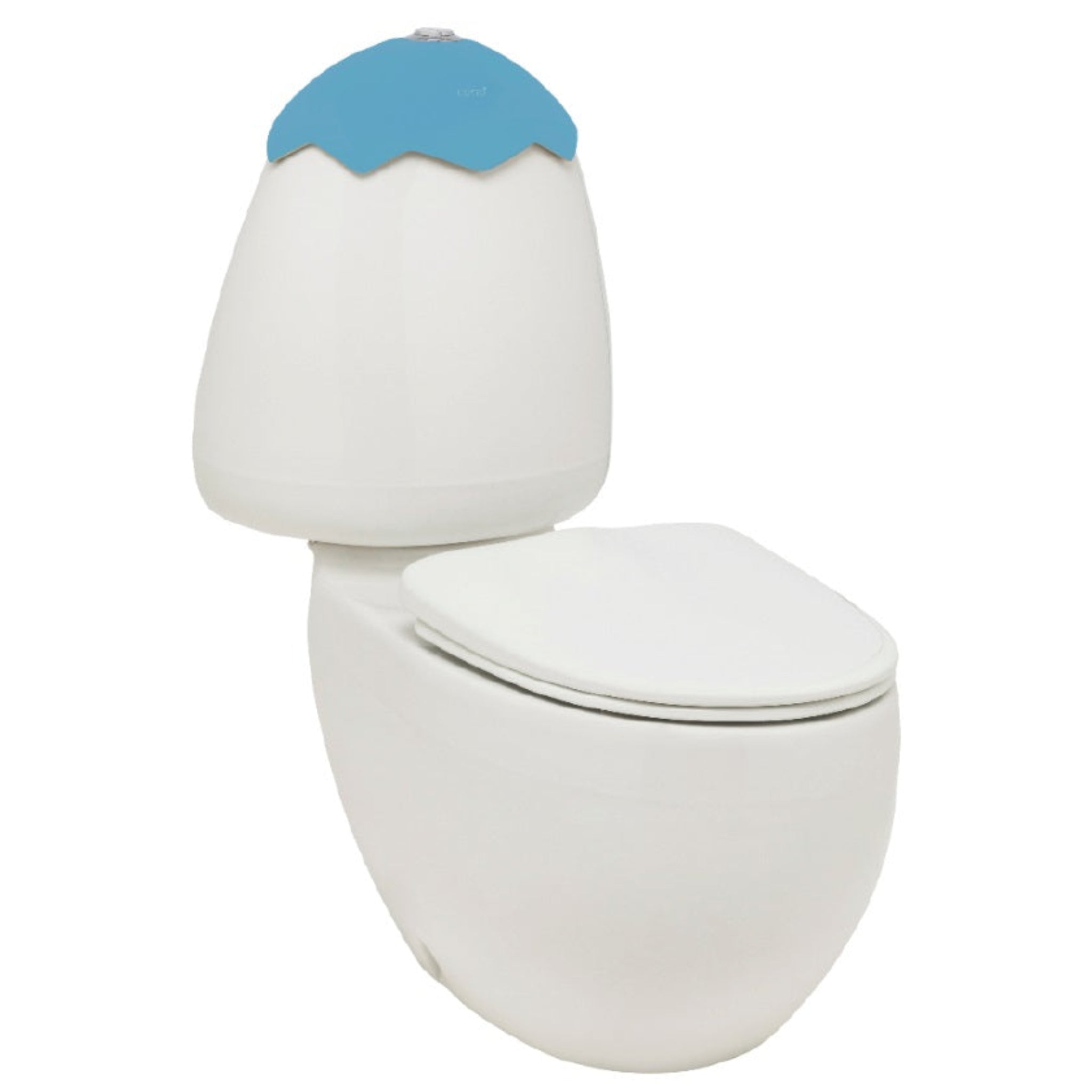 JOHNSON SUISSE EGG JUNIOR S / P TRAP CHILDRENS CLOSE COUPLED TOILET GLOSS WHITE