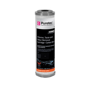 PURETEC CARBON BLOCK CARTRIDGE, 10 INCH, 0.5 MICRON