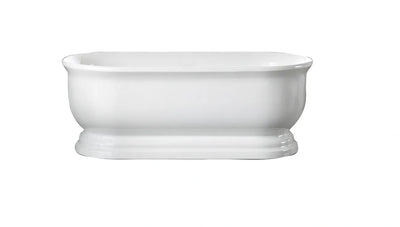 INFINITY CHLOE TRADITIONAL FREE STANDING BATHTUB GLOSS WHITE 1690MM