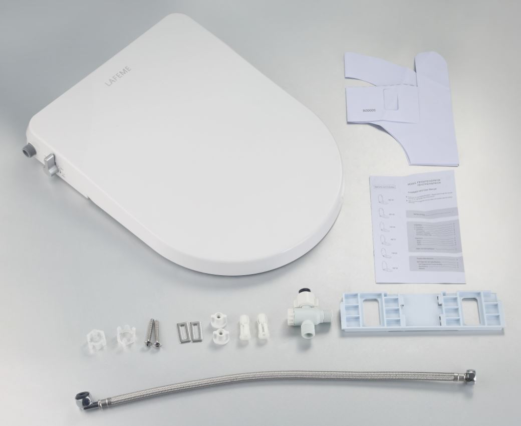 LAFEME UNA NON-ELECTRIC BIDET GLOSS WHITE