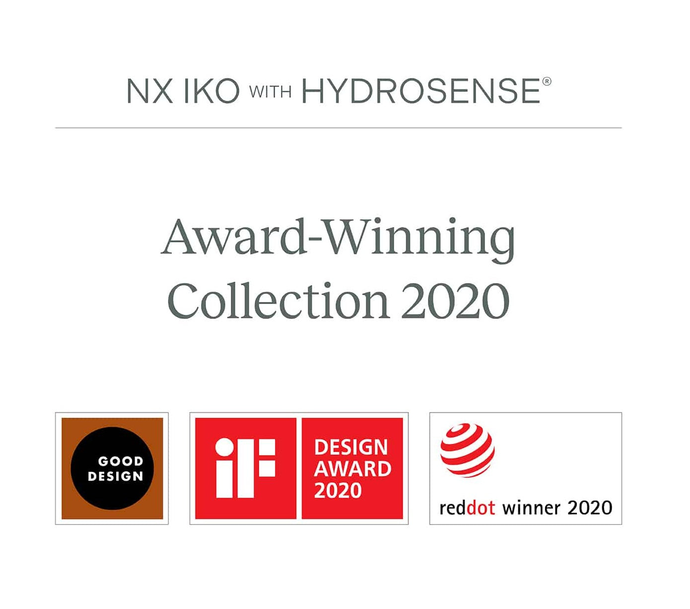 PHOENIX NX IKO WITH HYDROSENSE RAIL SHOWER CHROME