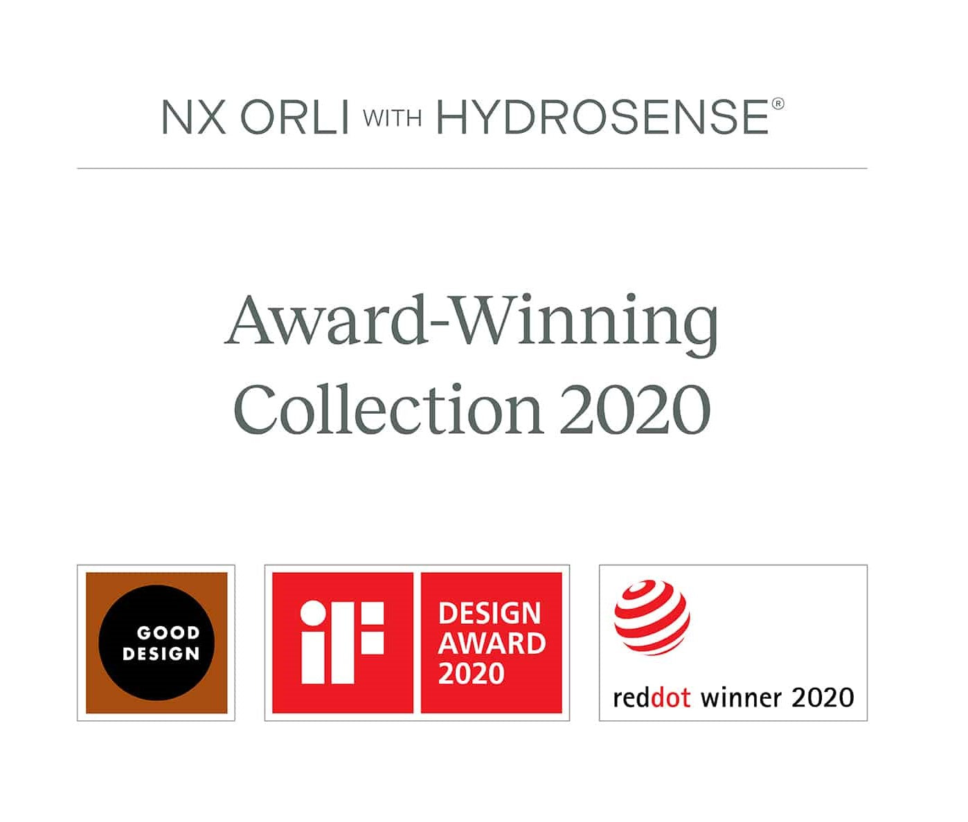 PHOENIX NX ORLI WITH HYDROSENSE RAIL SHOWER CHROME