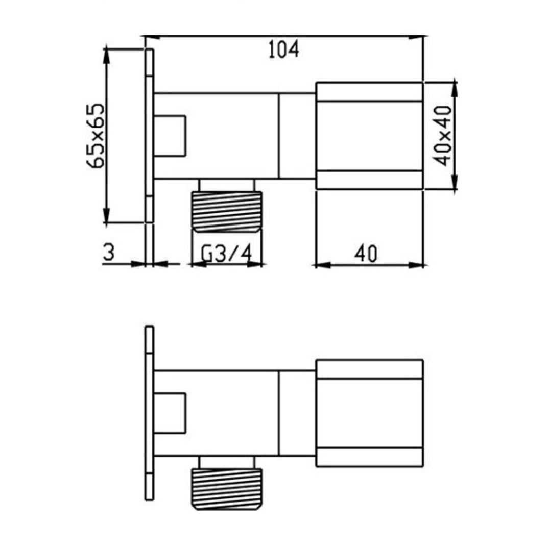 HELLYCAR ELEGANT WALL TOP ASSEMBLIES BLACK