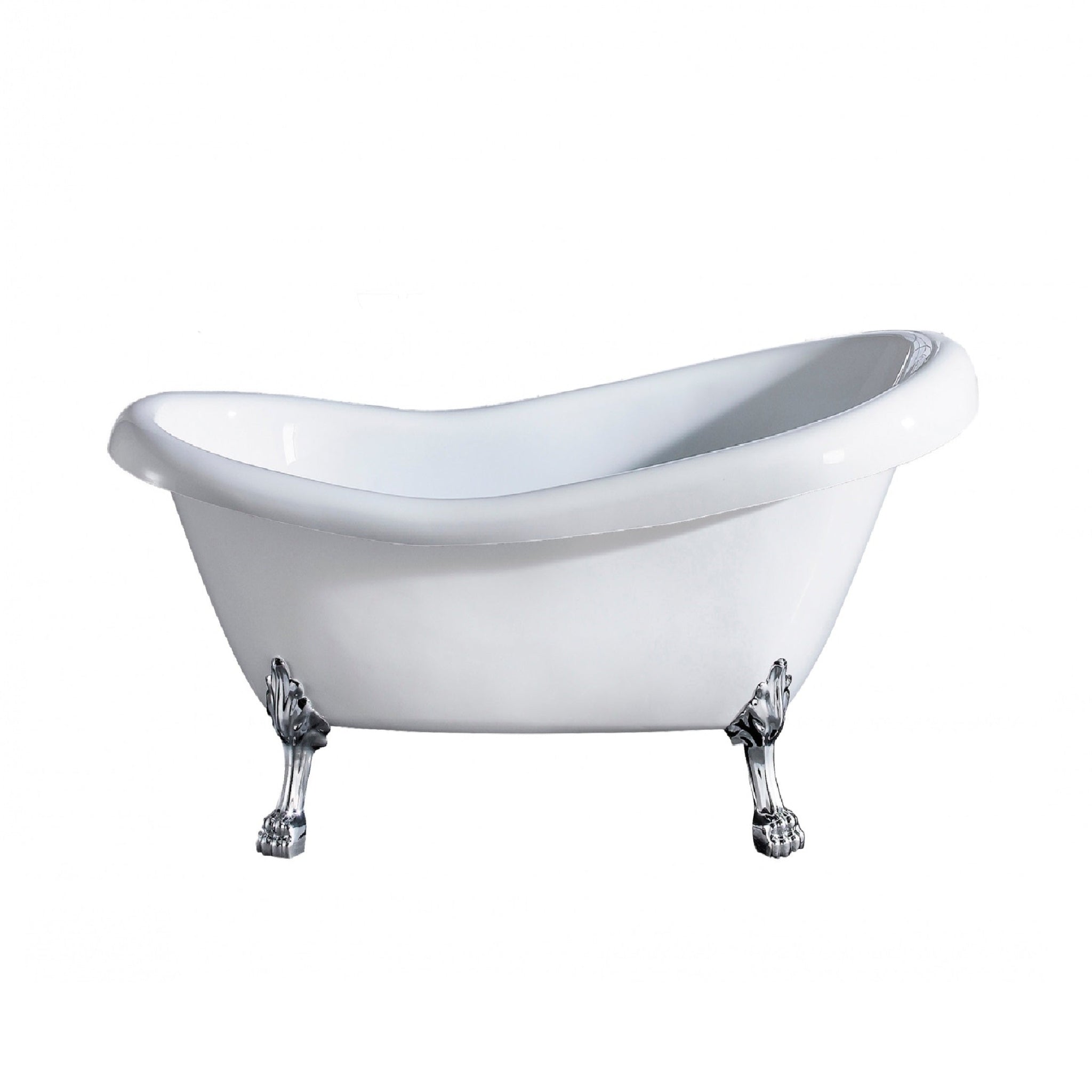 POSEIDON ESPADA CLAW FOOT BATHTUB GLOSS WHITE (AVAILABLE IN 1500MM AND 1680MM)