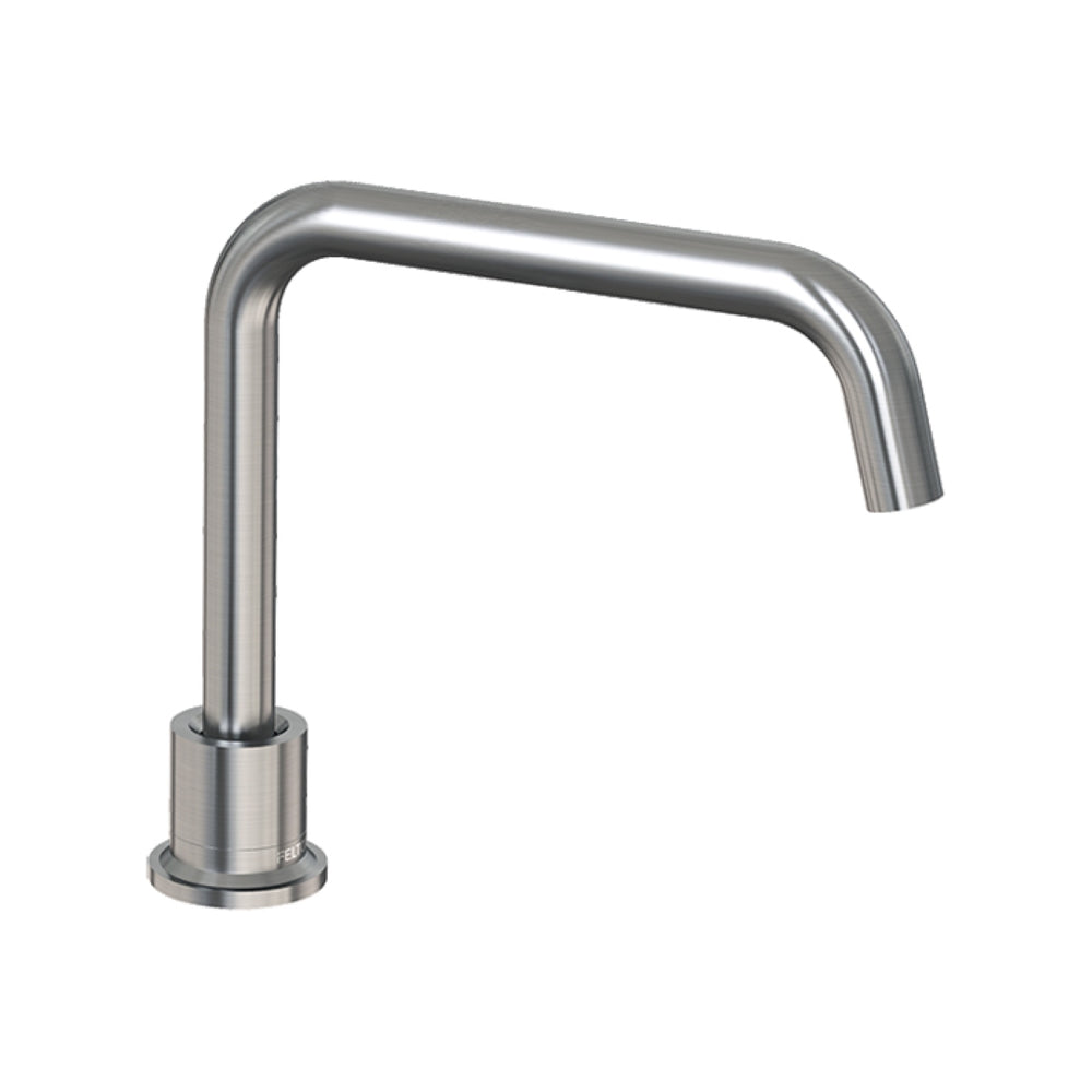 FELTON TATE DECK MOUNTED SPOUT 300MM GUN METAL