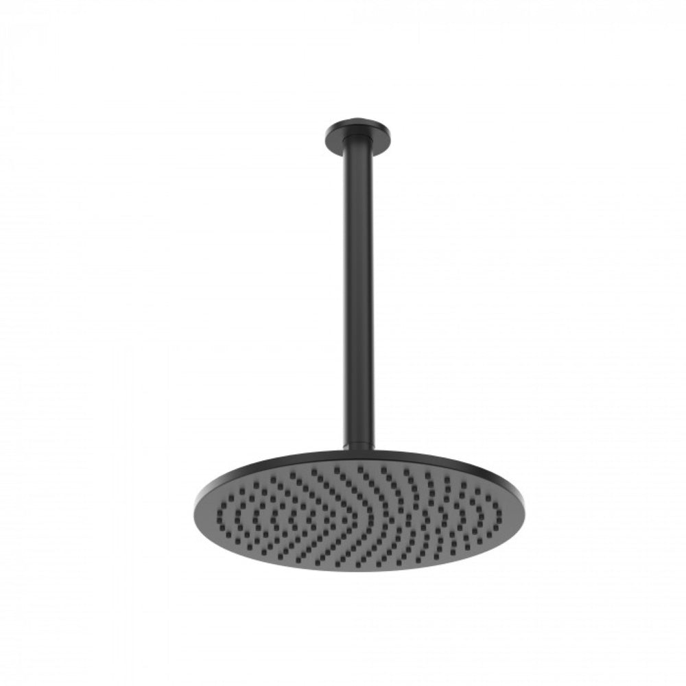 FELTON TATE RAIN HEAD CEILING MOUNTED 250MM MATTE BLACK