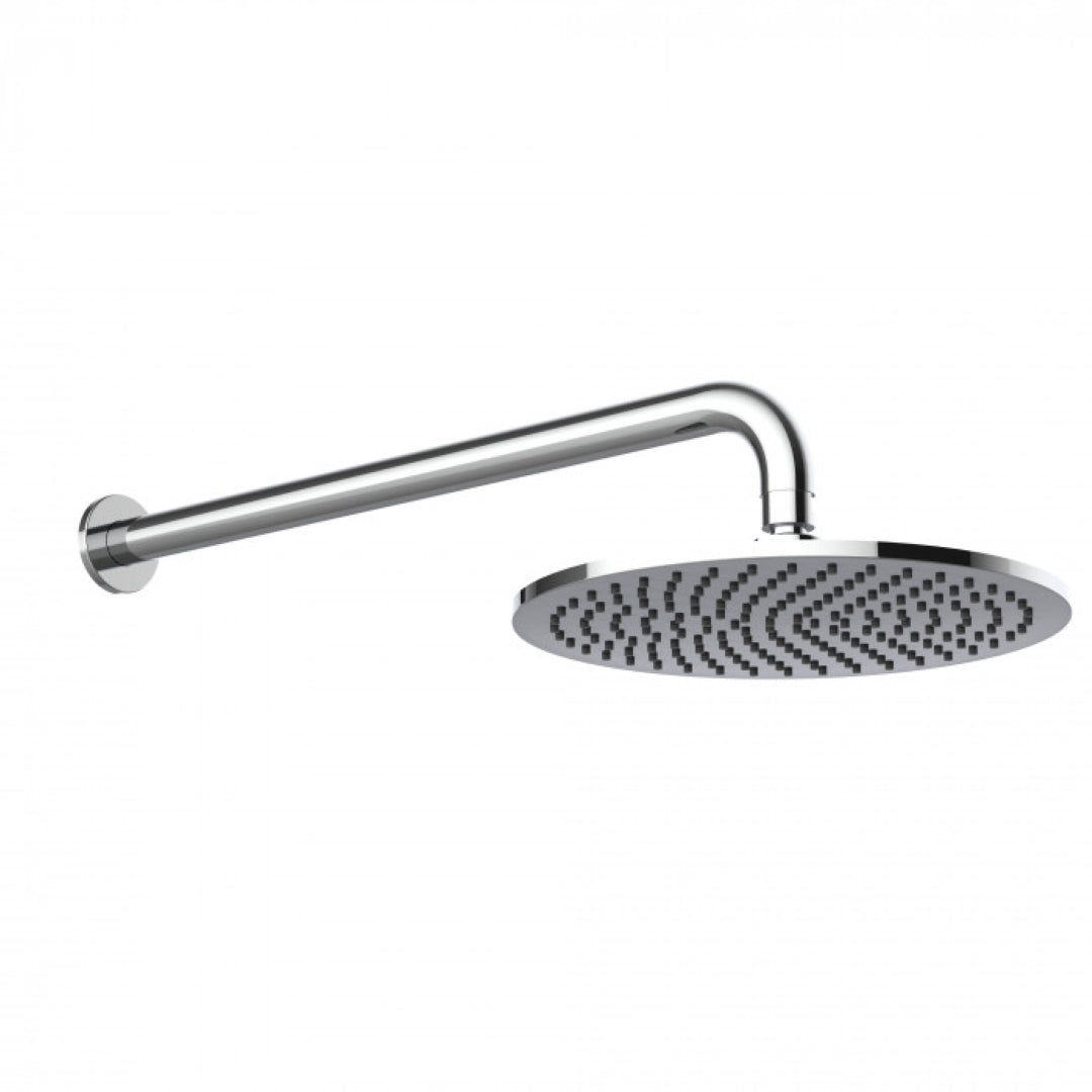 FELTON TATE RAIN HEAD WALL MOUNTED 250MM CHROME