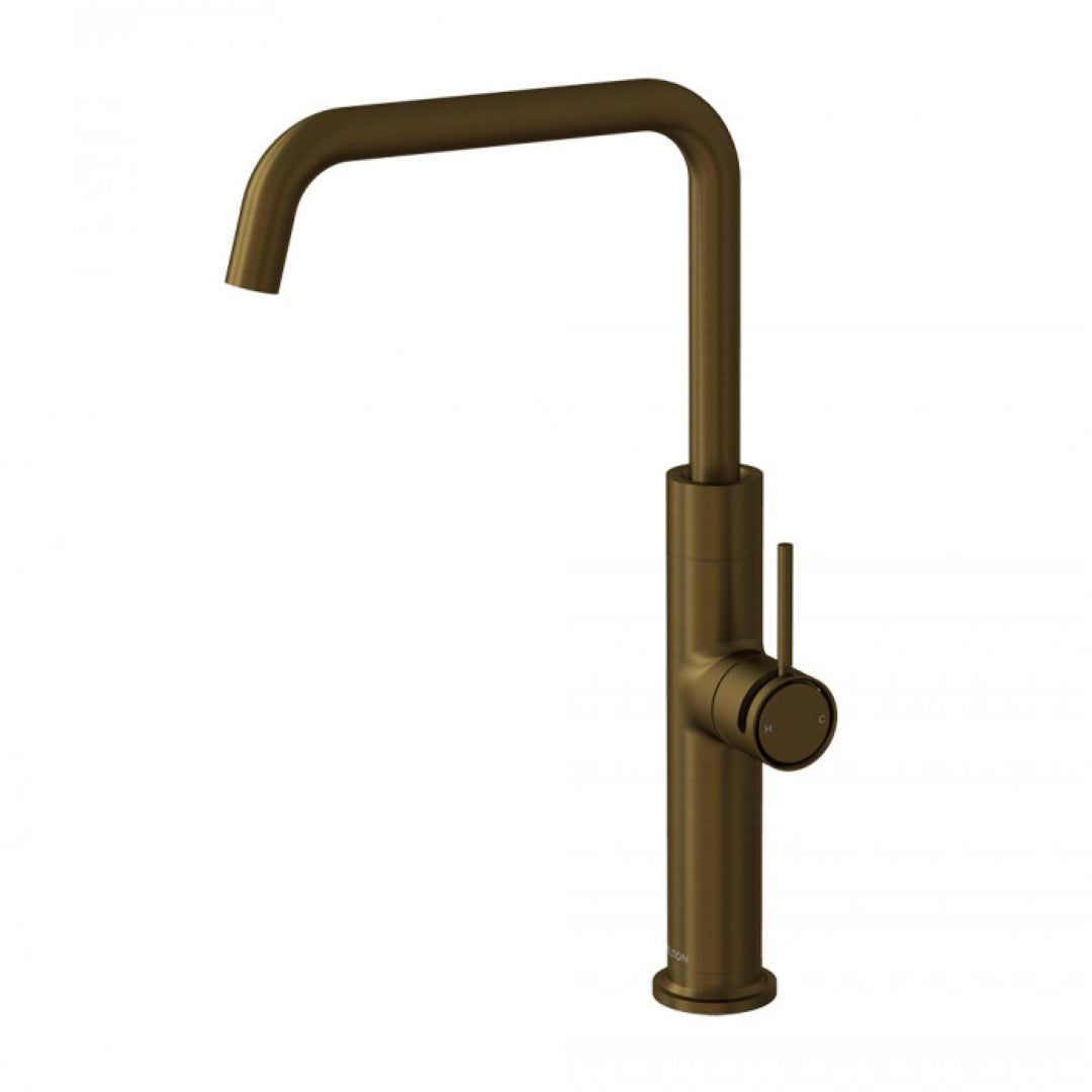 FELTON TATE SINK MIXER 372MM BRUSHED BRONZE