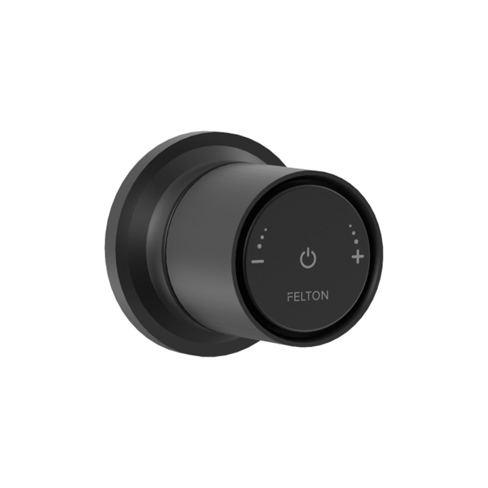 FELTON TATE SMARTFLOW DIGITAL SHOWER MIXER MATTE BLACK