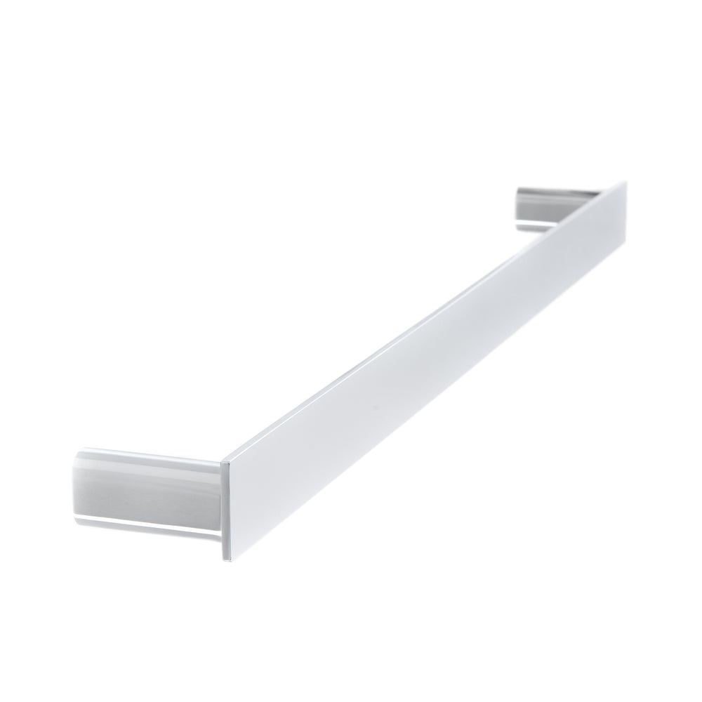 LINKWARE GABE SINGLE NON-HEATED TOWEL RAIL BRUSHED NICKEL (AVAILABLE IN 600MM AND 800MM)