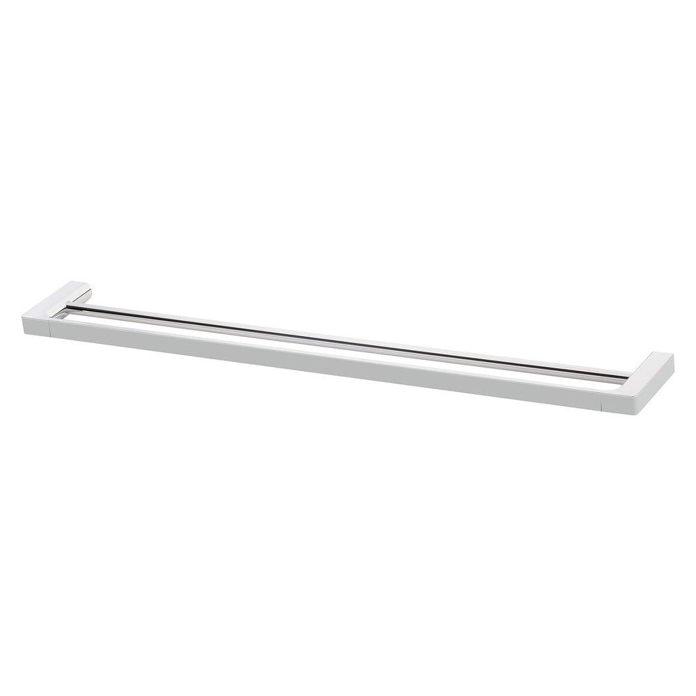 PHOENIX GLOSS DOUBLE NON-HEATED TOWEL RAIL CHROME 800MM