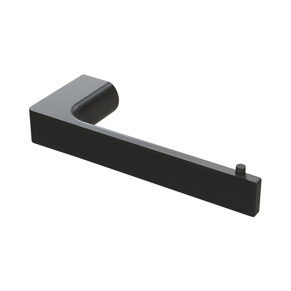 PHOENIX GLOSS TOILET ROLL HOLDER 176MM MATTE BLACK