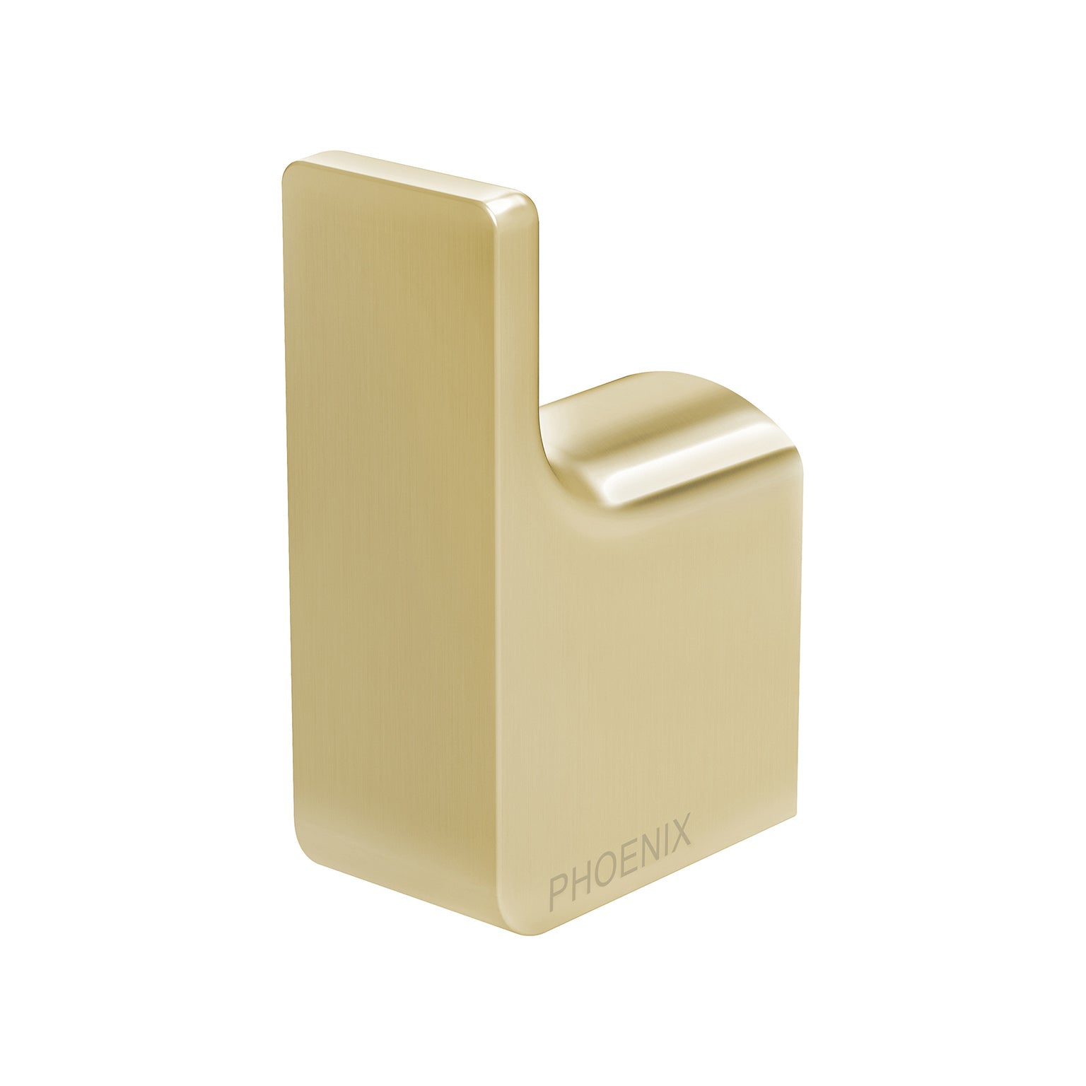 PHOENIX GLOSS ROBE HOOK BRUSHED GOLD 53MM