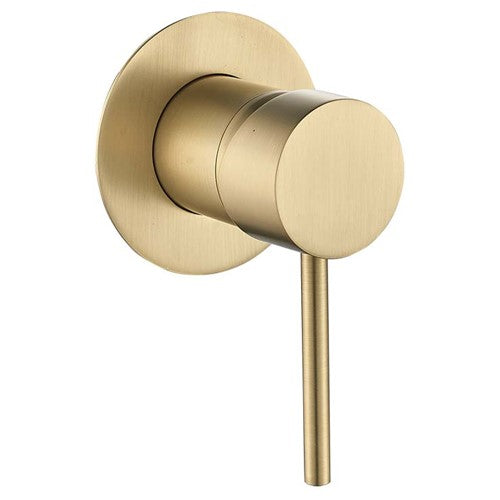 HELLYCAR IDEAL WALL MIXER BRUSHED GOLD