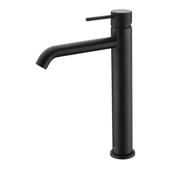 IKON HALI LEAD FREE HIGH RISE BASIN MIXER 291MM MATTE BLACK