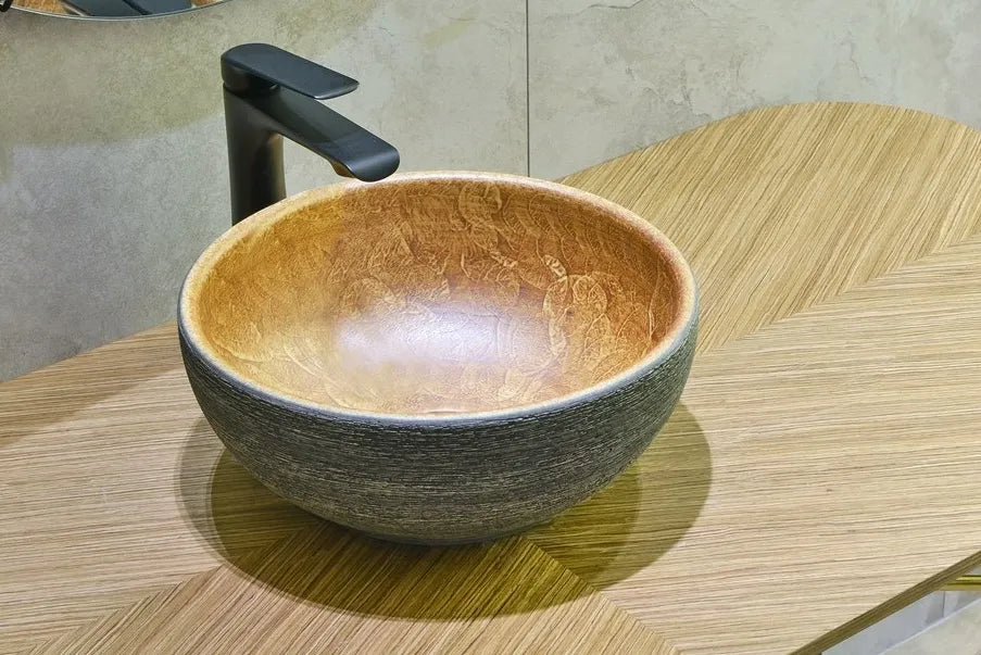 INFINITY ART BASIN PORCELAIN ROUND 340MM