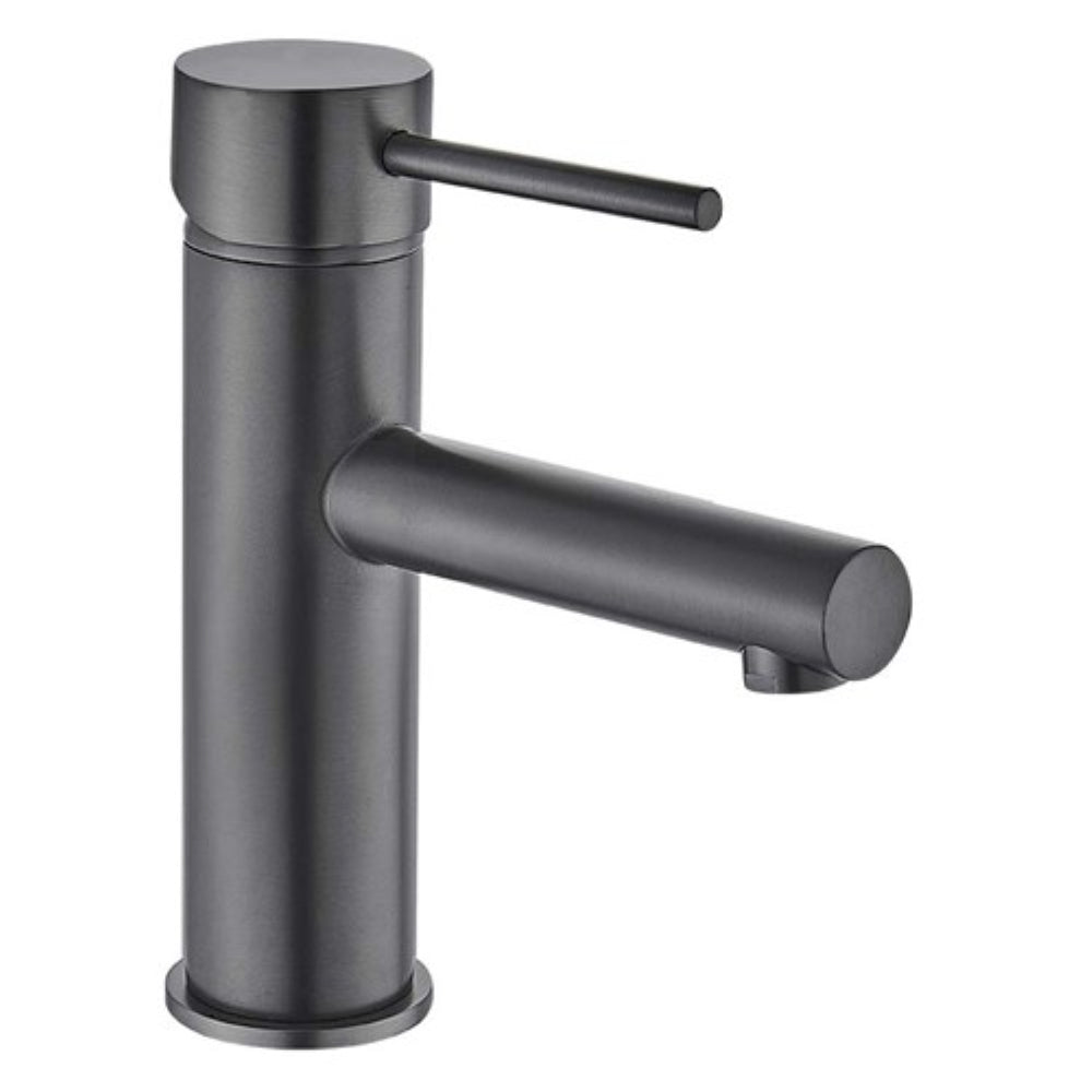 HELLYCAR IDEAL LEAD FREE BASIN MIXER 165MM BRUSHED GUN METAL