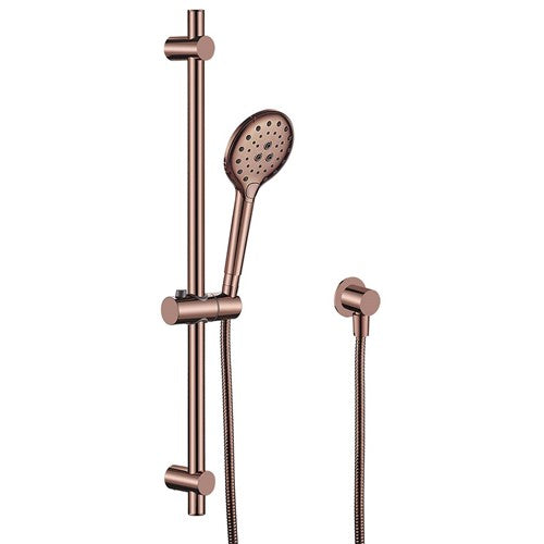 HELLYCAR IDEAL HAND SHOWER ON RAIL ROSE GOLD