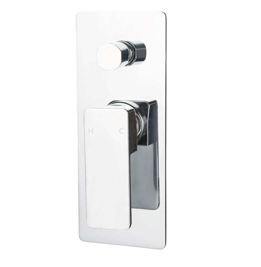 IKON CERAM WALL MIXER WITH DIVERTER 200MM CHROME