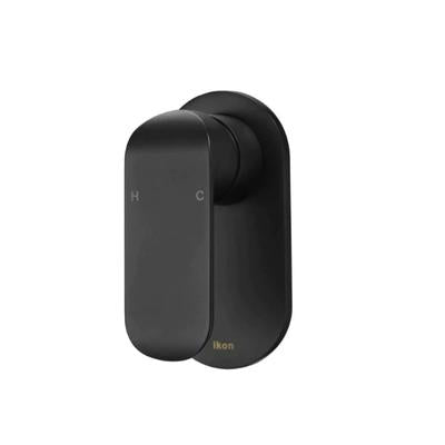 IKON KARA WALL MIXER 133MM MATTE BLACK