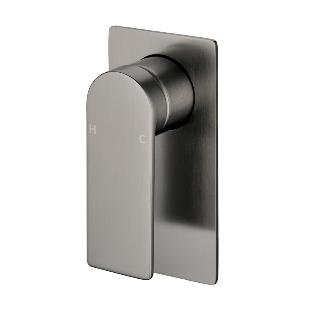 IKON RUKI WALL MIXER 136MM GUN METAL