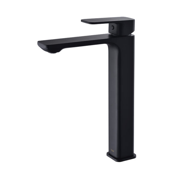 IKON SETO LEAD FREE HIGH RISE BASIN MIXER 287MM MATTE BLACK