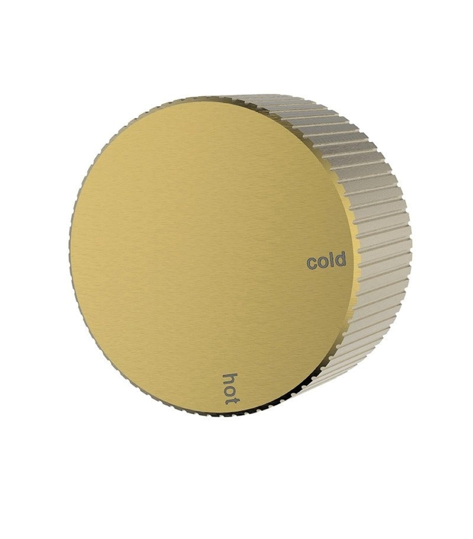 IKON SOKO WALL MIXER BRUSHED GOLD