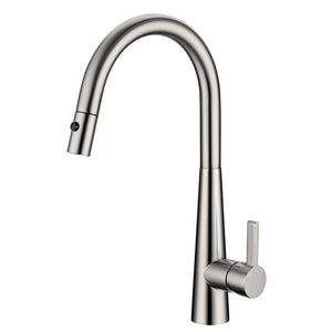 IKON OTUS LUX PULL-OUT SINK MIXER 422MM BRUSHED NICKEL