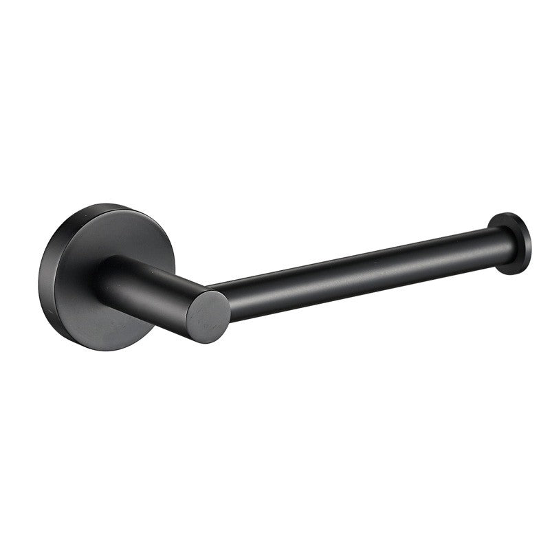 IKON OTUS TOILET ROLL HOLDER MATTE BLACK 175.8MM