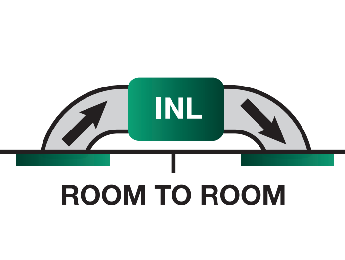 VENTAIR INLINE AXIAL EXHAUST FAN BLACK (AVAILABLE IN 100MM AND 150MM)