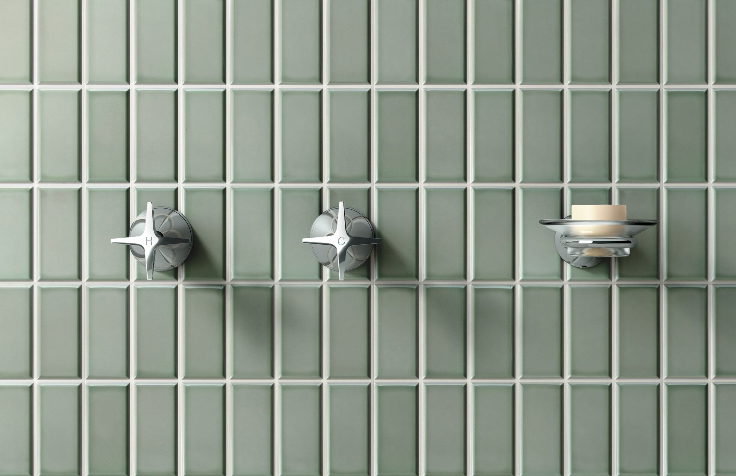 PHOENIX IVY LEAD FREE WALL TOP ASSEMBLIES CHROME