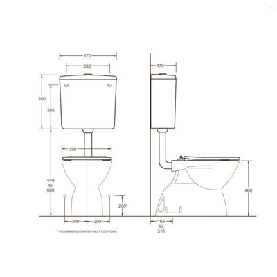 JOHNSON SUISSE PLAZA SCHOOL-WISE DELUX TOILET GLOSS WHITE