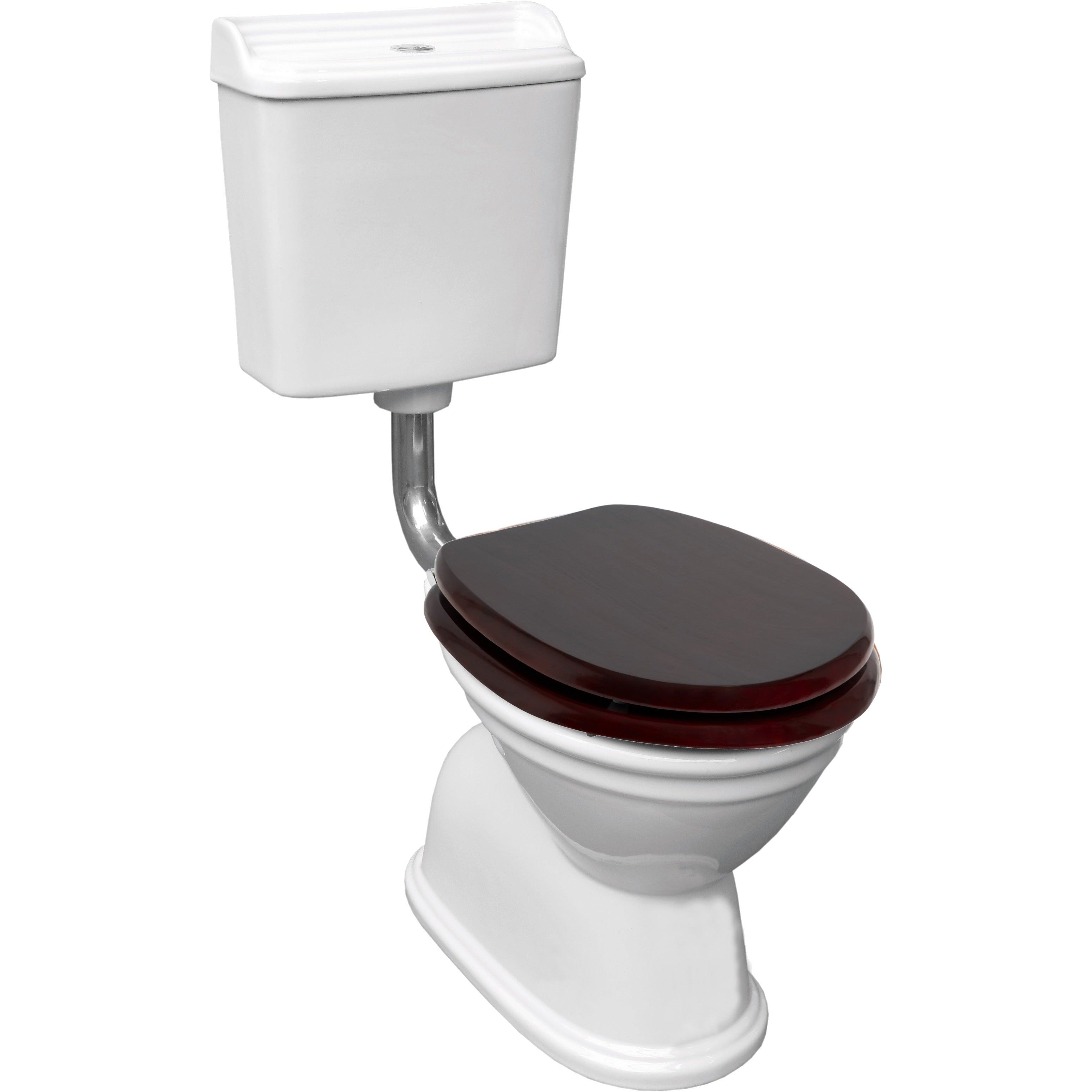 JOHNSON SUISSE COLONIAL FEATURE TOILET GLOSS WHITE