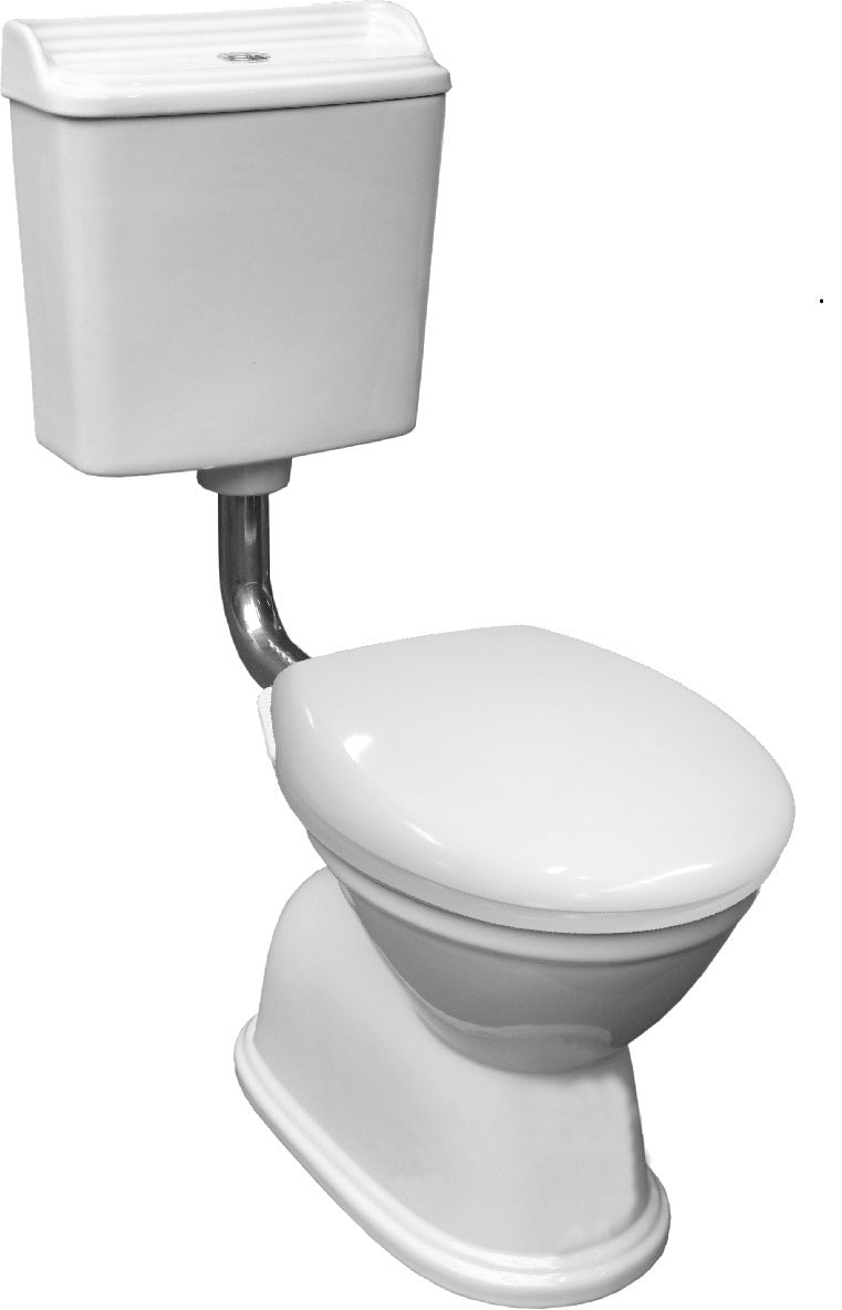 JOHNSON SUISSE COLONIAL FEATURE TOILET GLOSS WHITE