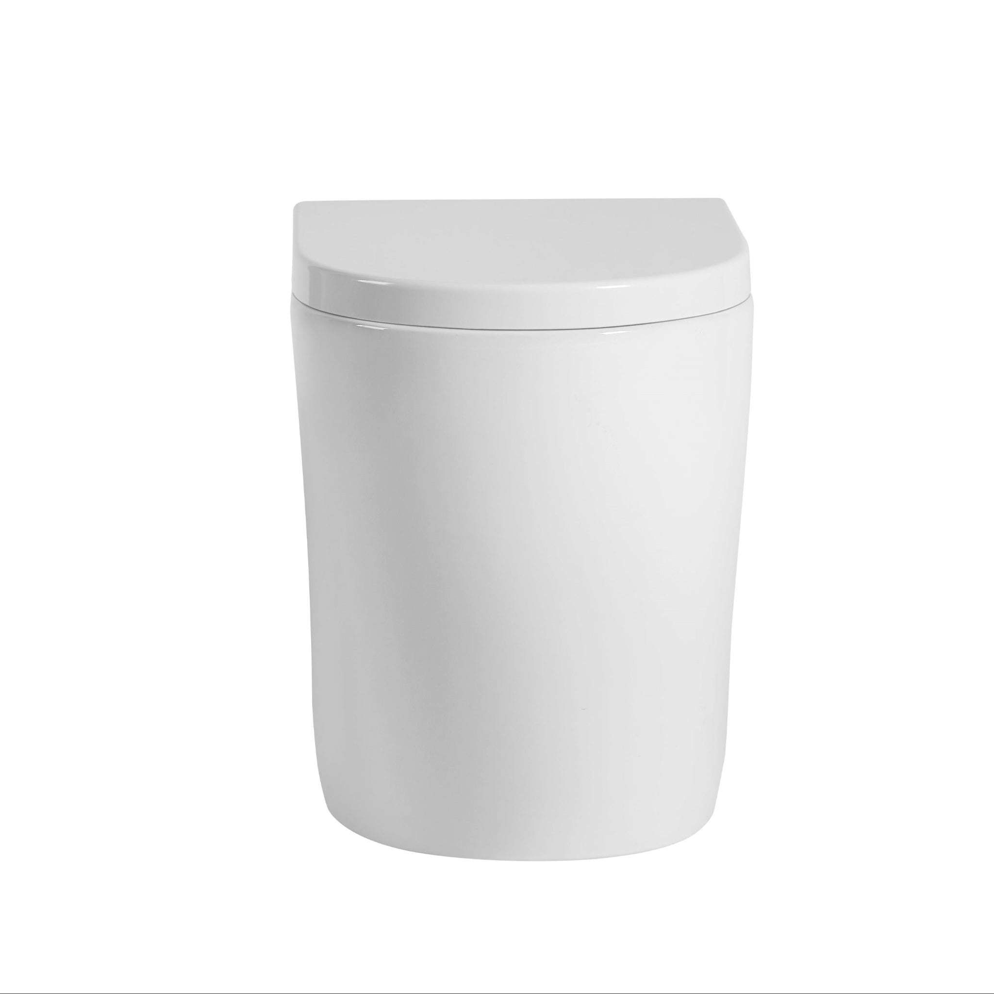 POSEIDON ELVERA TORNADO WALL FACED FLOOR PAN GLOSS WHITE