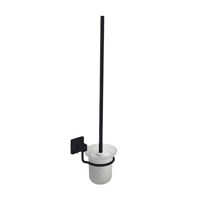 LINKWARE LOUI TOILET PAN SQUARE BRUSH AND HOLDER CHROME