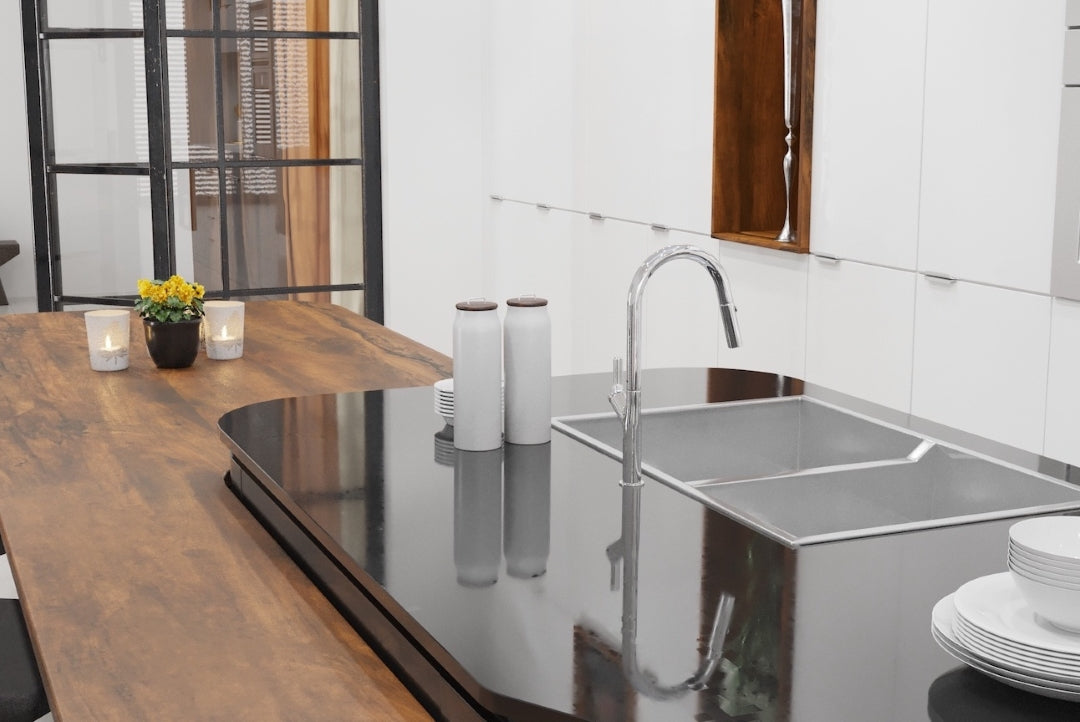 LINSOL TISH PULL-OUT SINK MIXER 463MM CHROME