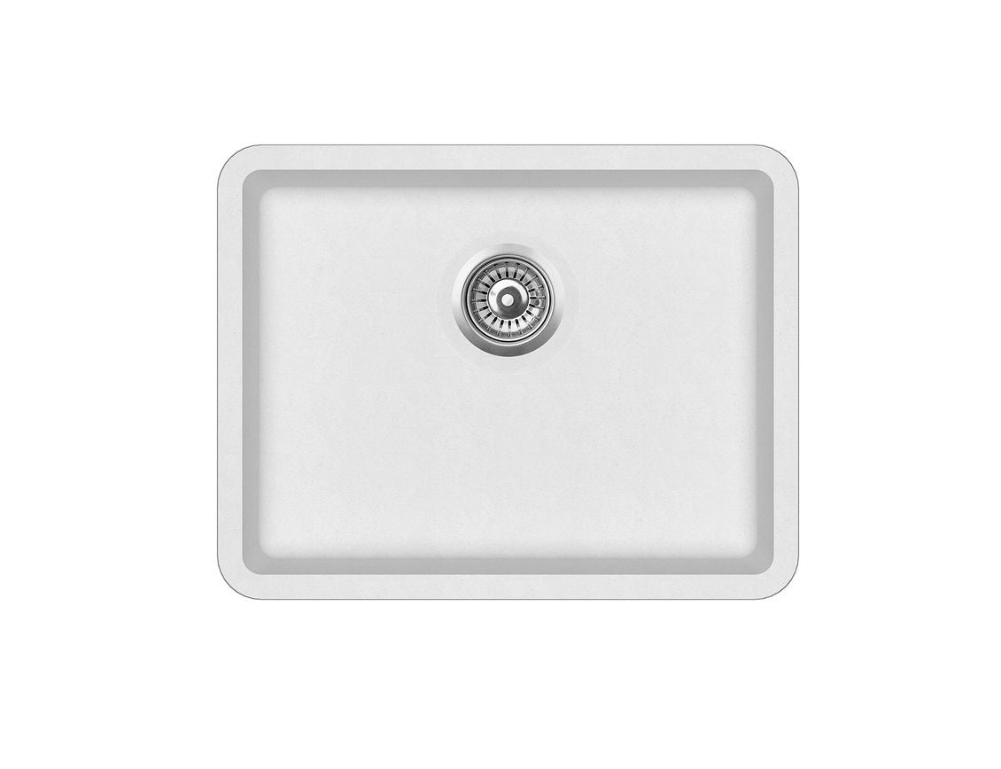 INSPIRE GRANITE KITCHEN SINK WHITE  585MM