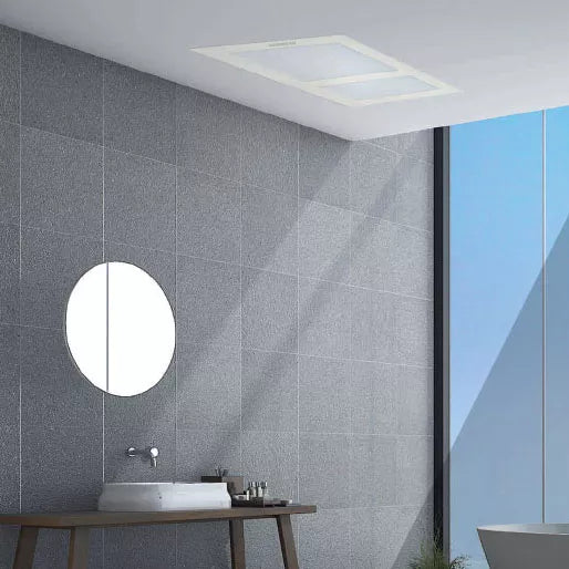 MARTEC ASPIRE BATHROOM HEATER AND EXHAUST FAN WITH TRICOLOUR LED LIGHT WHITE
