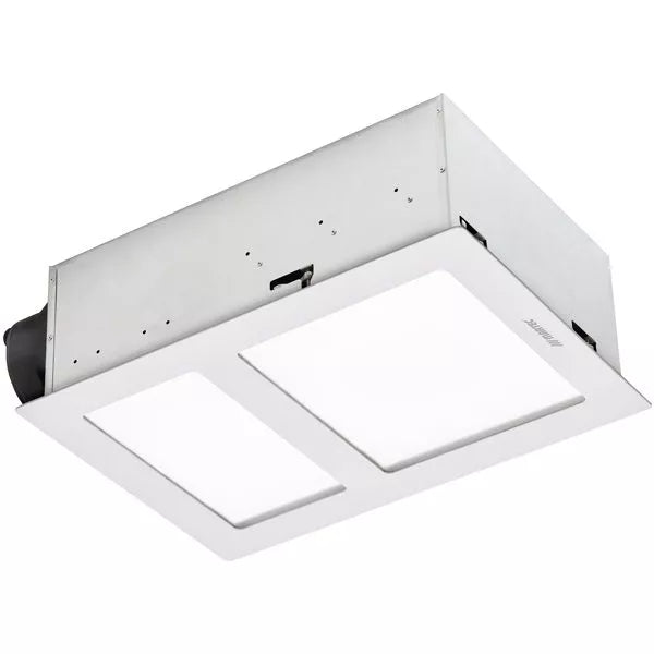 MARTEC ASPIRE BATHROOM HEATER AND EXHAUST FAN WITH TRICOLOUR LED LIGHT WHITE