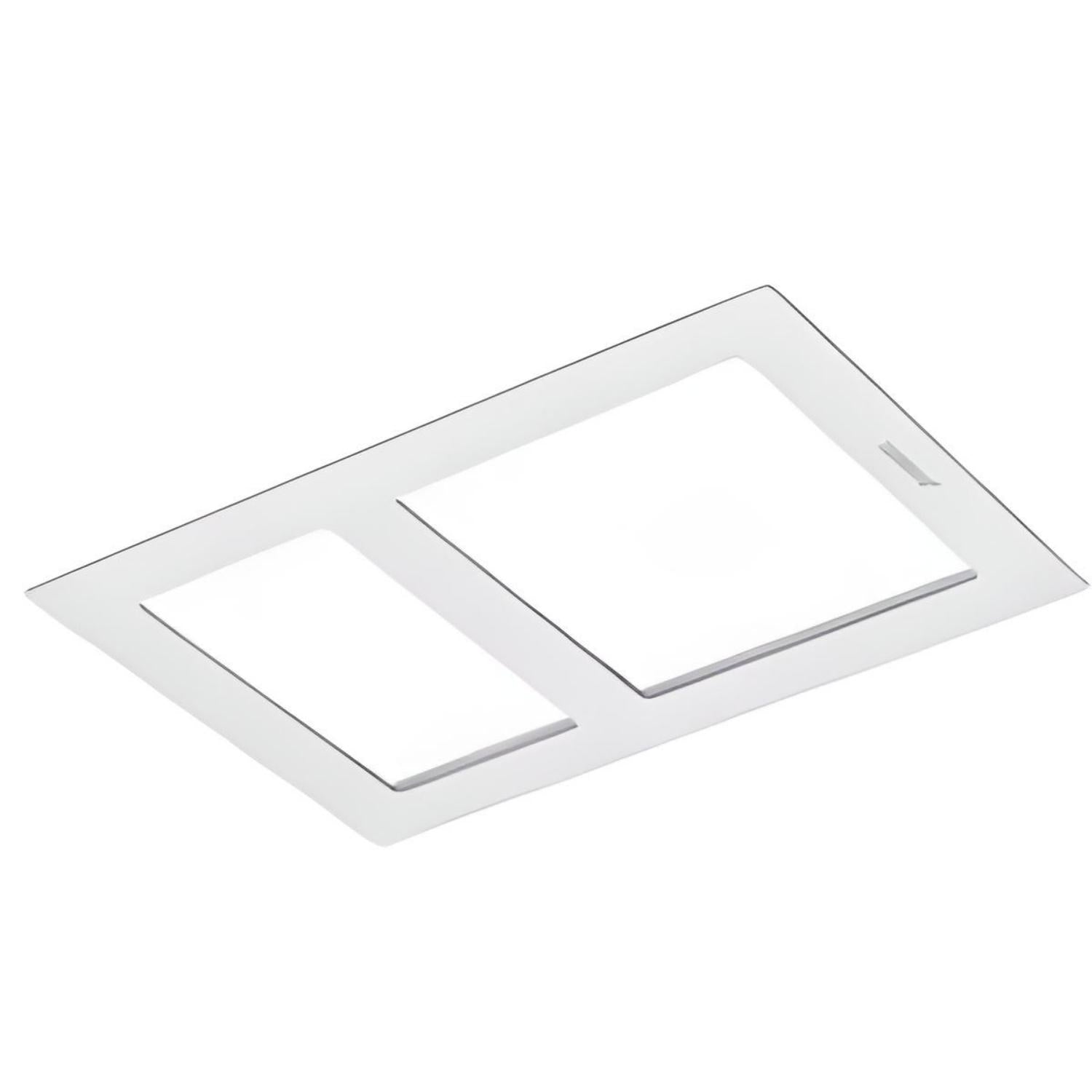 MARTEC ASPIRE BATHROOM HEATER AND EXHAUST FAN WITH TRICOLOUR LED LIGHT WHITE