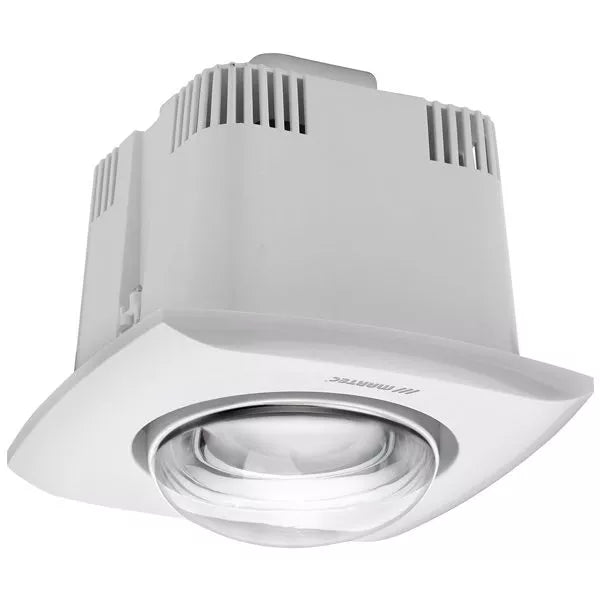 MARTEC CONTOUR 1 SINGLE HEAT CEILING BATHROOM HEATER UNIT ONLY SILVER