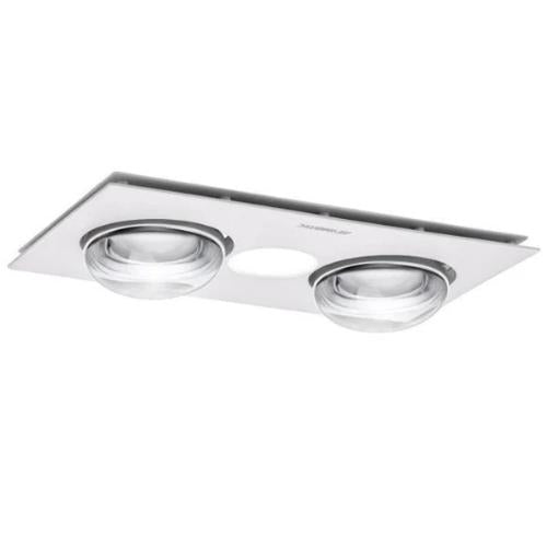 MARTEC FORME 2 – 3 IN 1 BATHROOM HEATER AND EXHAUST FAN WITH TRICOLOUR LED LIGHT