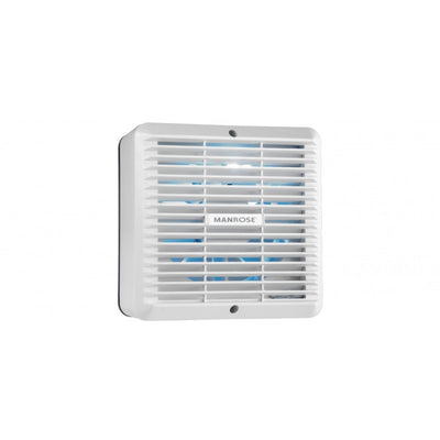 MANROSE COMMERCIAL WINDOW FANS WHITE PULL CORD 300MM