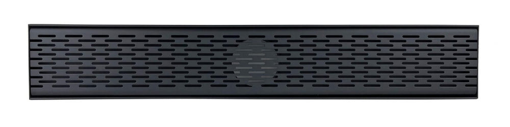 GRATES2GO MATTE BLACK BRICK PATTERN DRAIN 100MM X 1000MM (CUSTOM SIZES AVAILABLE)