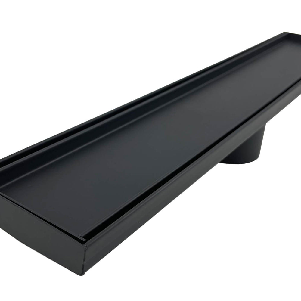 GRATES2GO TILE INSERT DRAIN MATTE BLACK 1000MM (CUSTOM AVAILABLE)