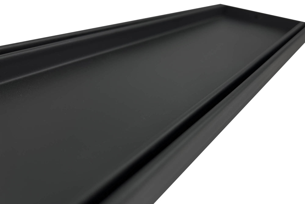 GRATES2GO TILE INSERT DRAIN MATTE BLACK 1000MM (CUSTOM AVAILABLE)