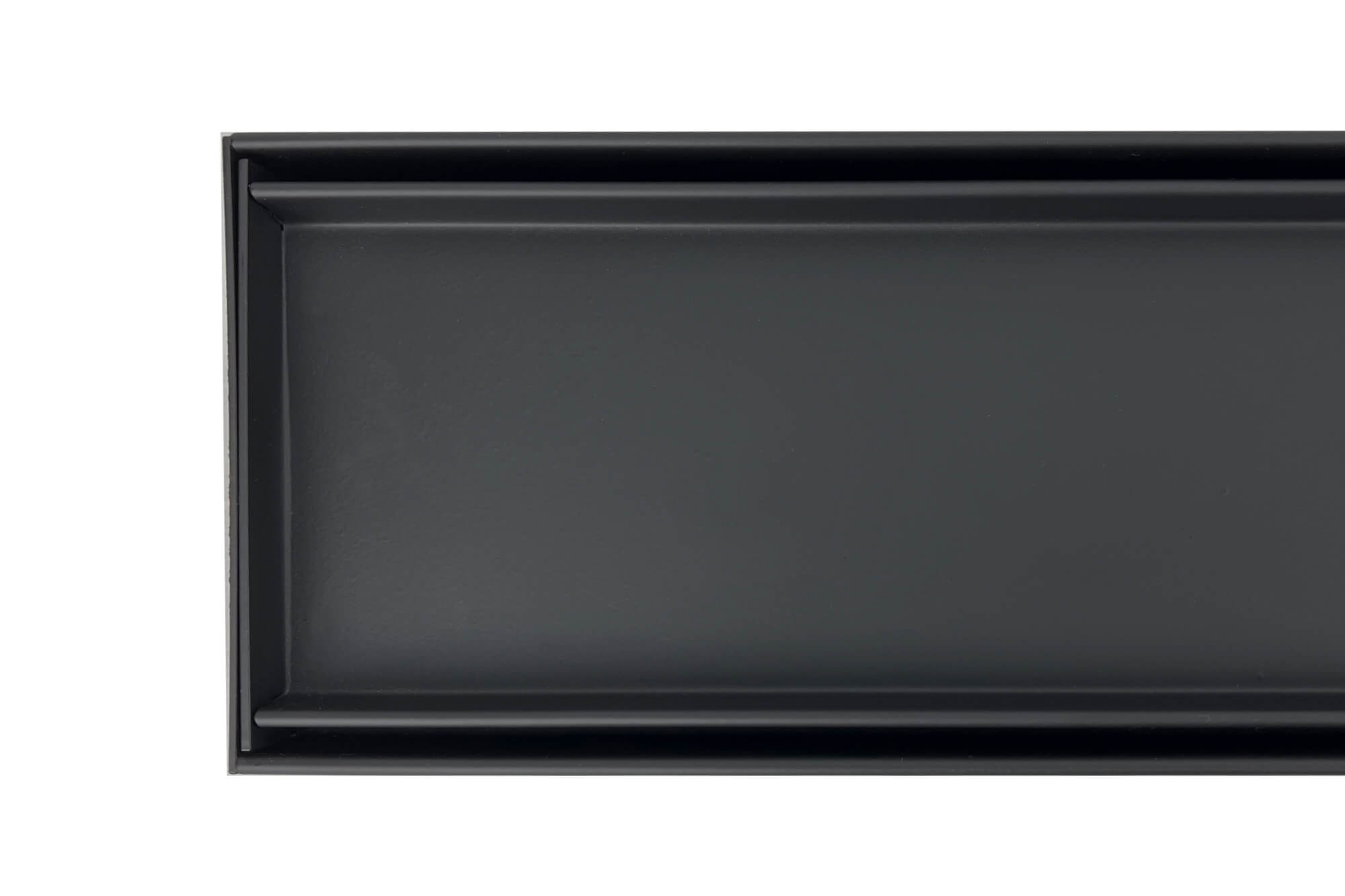 GRATES2GO TILE INSERT DRAIN MATTE BLACK 1000MM (CUSTOM AVAILABLE)