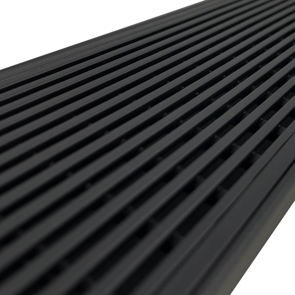 GRATES2GO MATTE BLACK WEDGE WIRE DRAIN 1000MM LENGTH (CUSTOM AVAILABLE)